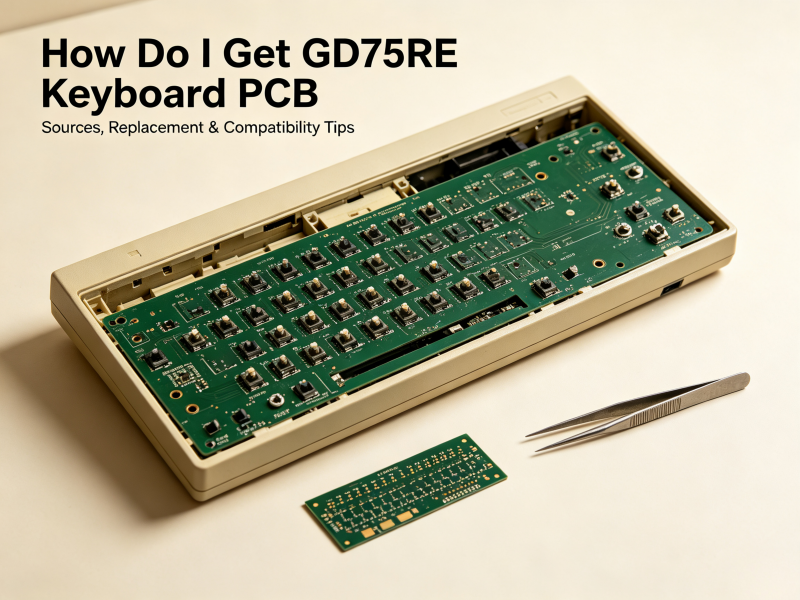 How Do I Get GD75RE Keyboard PCB
