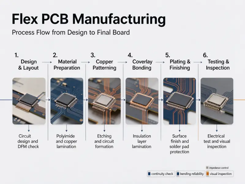 Flex PCB Manufacturing: Materials, Process, and Cost