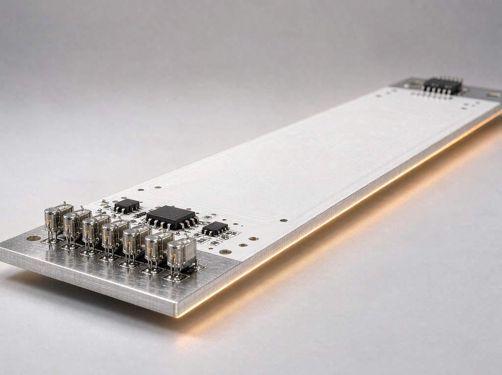 Aluminium metal-core rigid PCB for LED and power modules